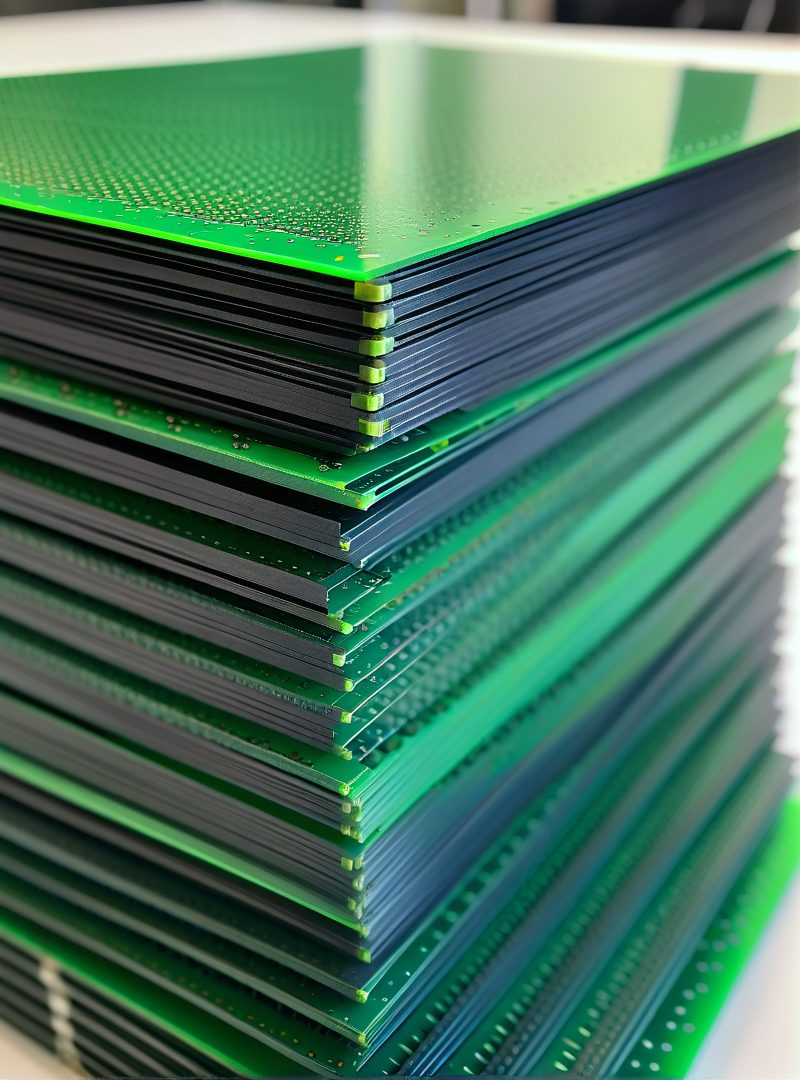 A stack of high-quality WellCircuit PCBs