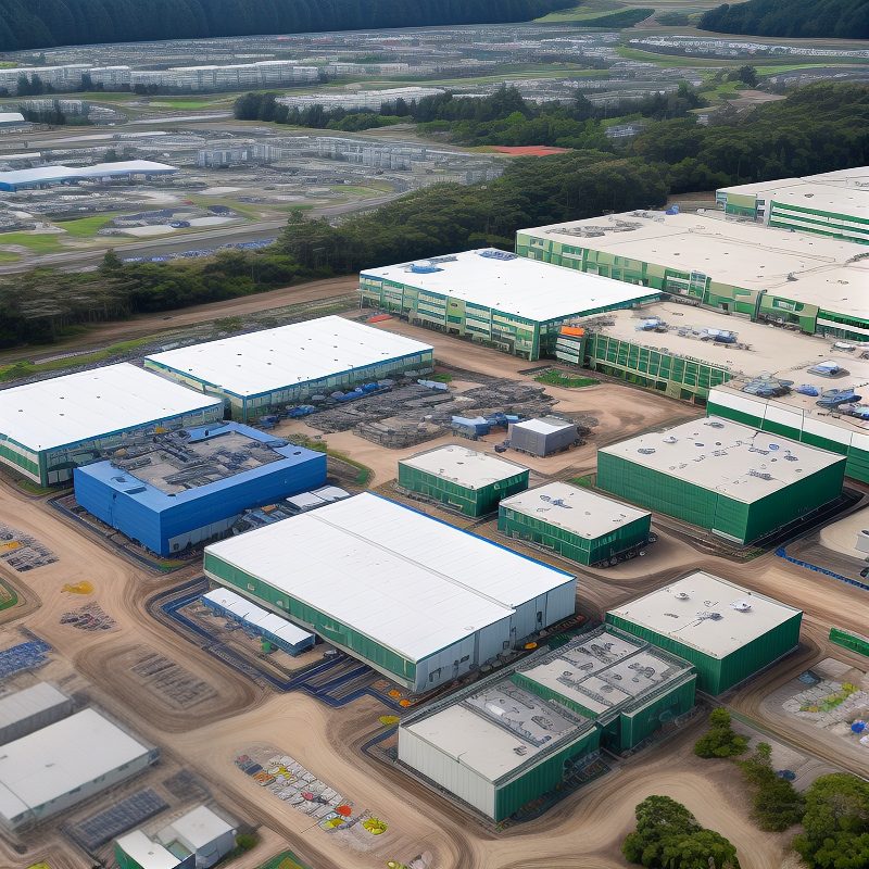 Aerial view of the WellCircuit manufacturing facility
